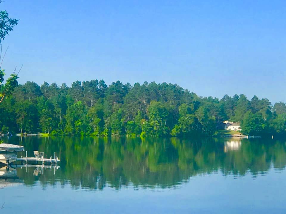 Grace Lake on a calm summer morning